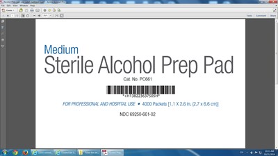 Alcohol Prep Pad - Sterile Alcohol Prep Pad